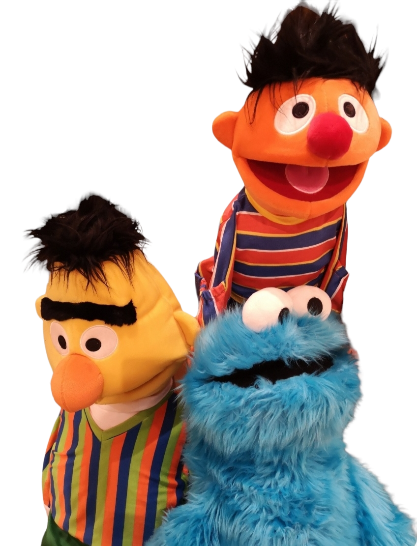 Ernie, Bert und das Krümelmonster_freigestellt_PhotoRoom-291122