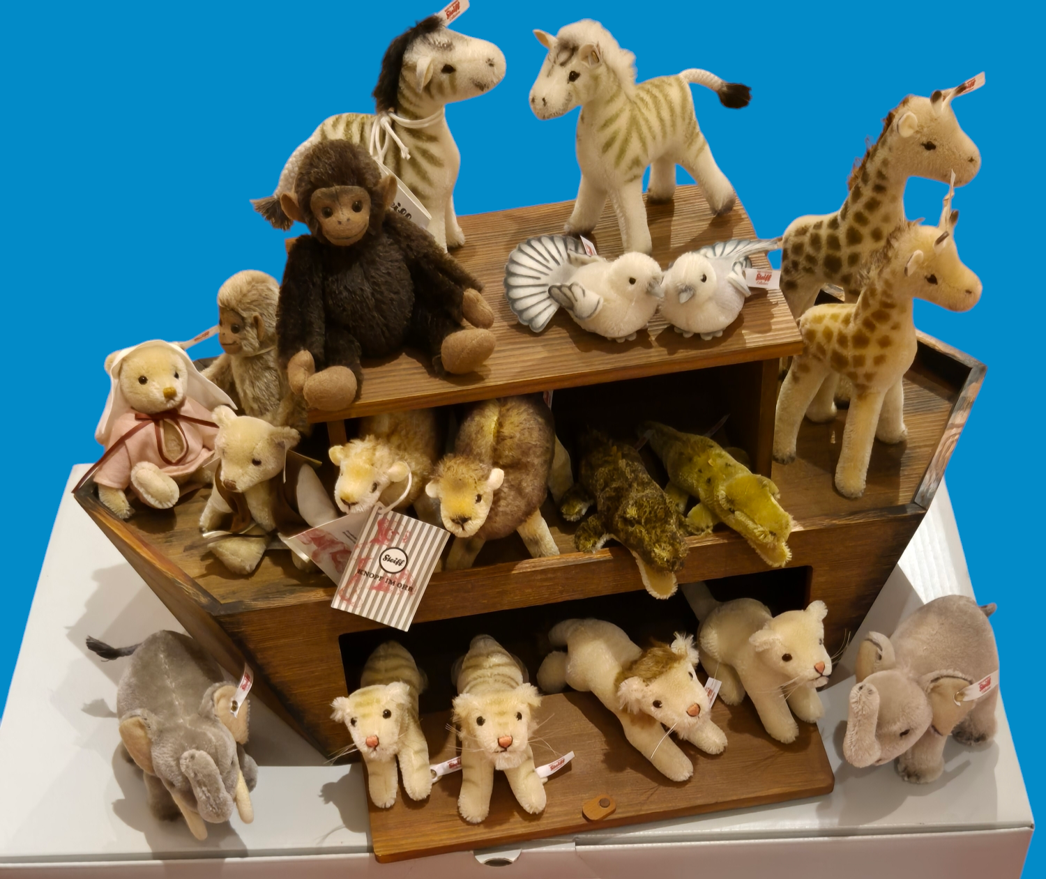 Steiff - Arche Noah Set 1 bis 4 komplett